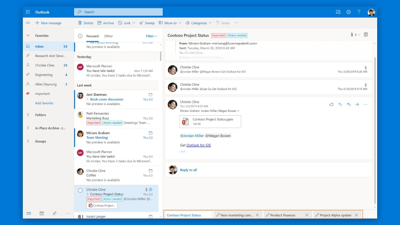 microsoft outlook application for mac